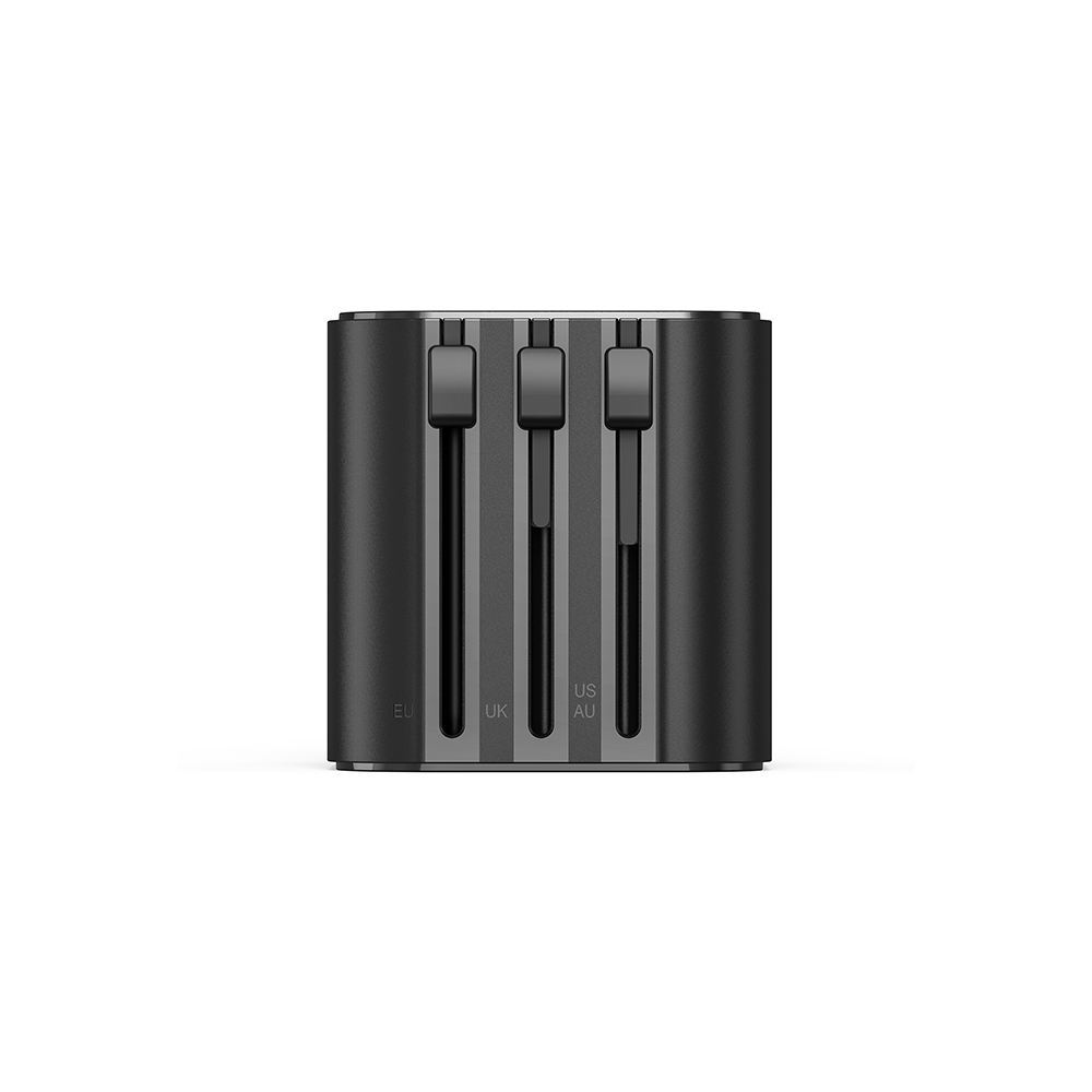 Wiwu Wi-UA005 Çoklu Universal TR/US/UK/AUS/EU Uyumlu Seyahat Şarj Adaptörü 2500W - 5