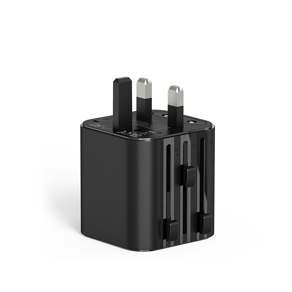 Wiwu Wi-UA005 Çoklu Universal TR/US/UK/AUS/EU Uyumlu Seyahat Şarj Adaptörü 2500W - 8
