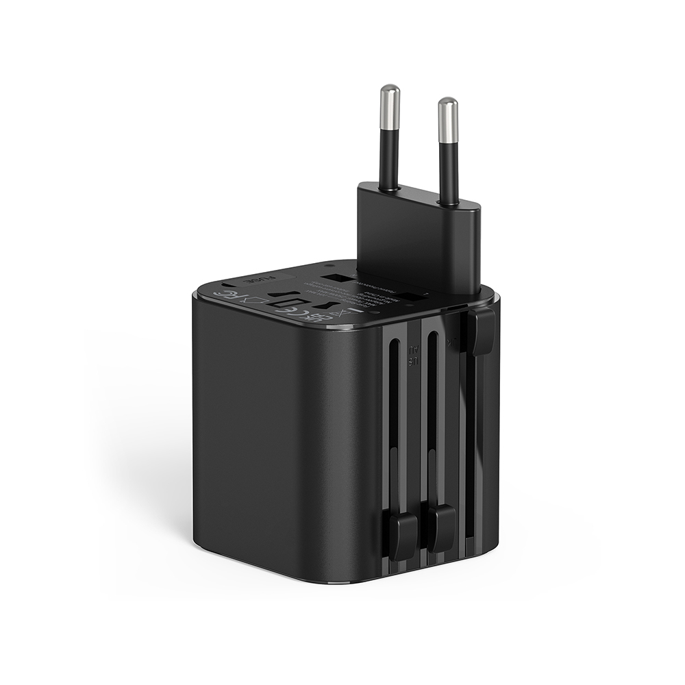 Wiwu Wi-UA005 Çoklu Universal TR/US/UK/AUS/EU Uyumlu Seyahat Şarj Adaptörü 2500W - 9
