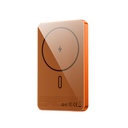 Wiwu P15 LED Işık Göstergeli Ultra İnce PD 20W Kablosuz Powerbank 5000mAh 15W - 2