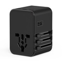 Wiwu Wi-UA006 Çoklu Universal TR/US/UK/AUS/EU Uyumlu Seyahat Şarj Adaptörü 45W - 2