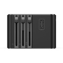 Wiwu Wi-UA006 Çoklu Universal TR/US/UK/AUS/EU Uyumlu Seyahat Şarj Adaptörü 45W - 6