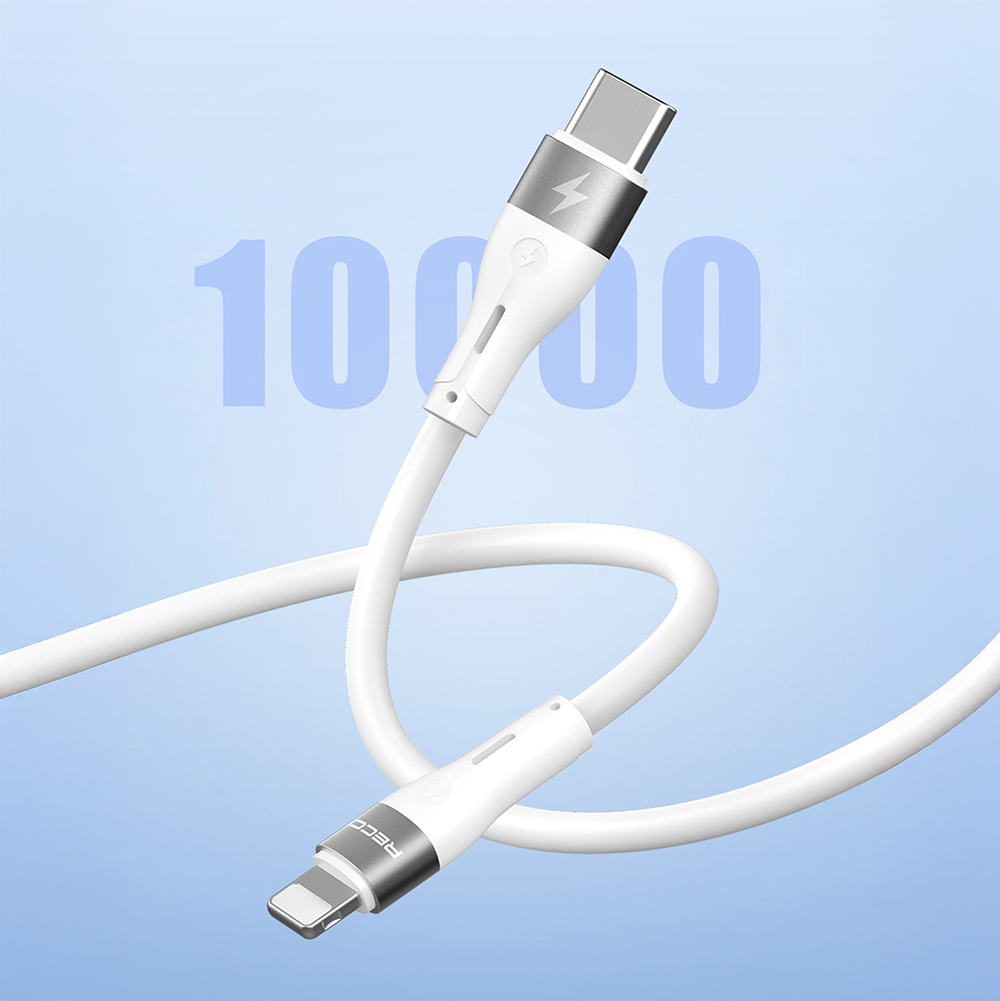 Recci RS11CL Type-C to Lightning PD Hızlı Şarj Özellikli Data ve Şarj Kablosu 20W 1M - 3