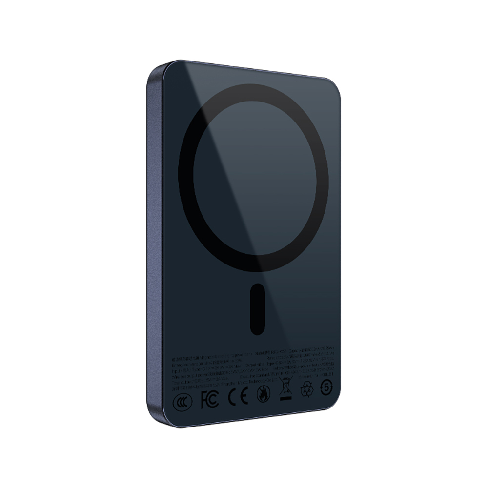 Recci RPB-W35 Ultra İnce PD 20W Hızlı Şarj Özellikli Wireless Powerbank 15W 5000mAh - 1