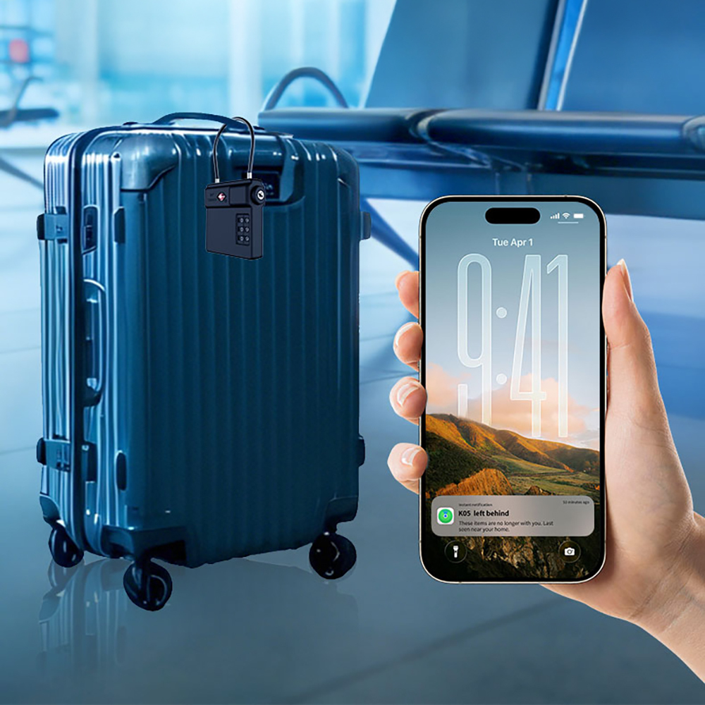 Micflip P25 TSA Kilit ve Find My Takip Özellikli Valiz Seyehat Kiliti - 9