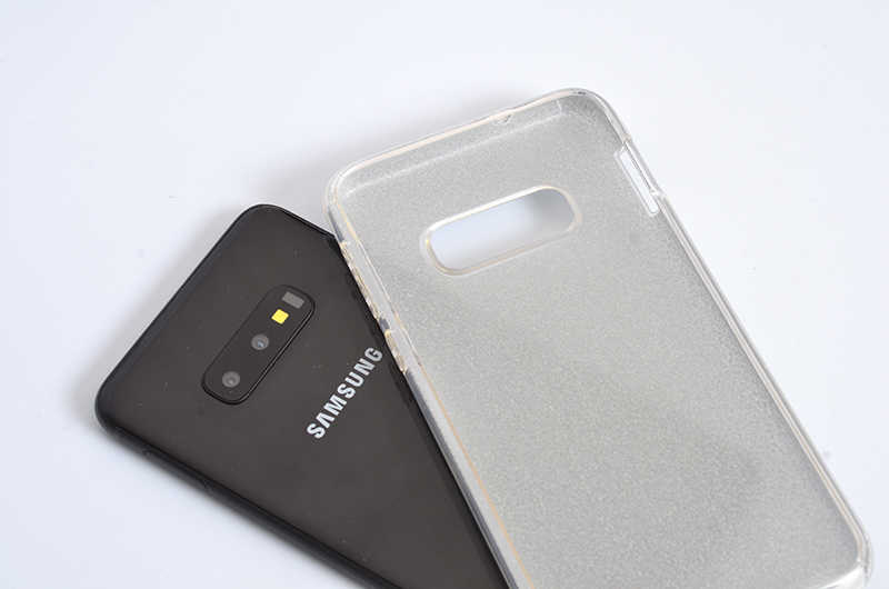 Samsung Galaxy S10E Uyumlu Kılıf Zore Shining Silikon - 1
