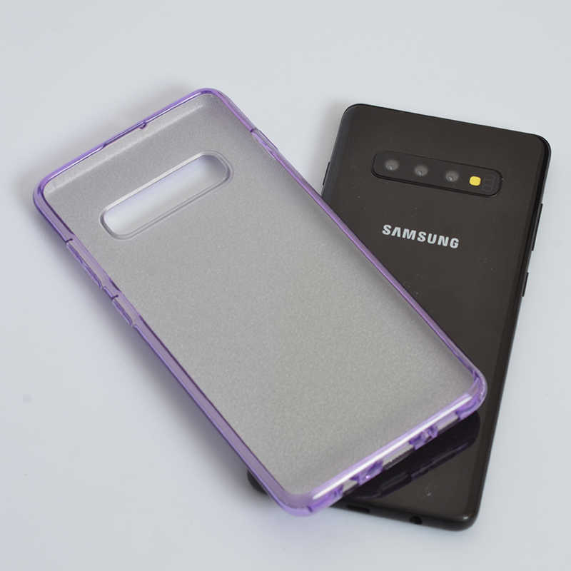 Samsung Galaxy S10 Plus Uyumlu Kılıf Zore Shining Silikon - 1