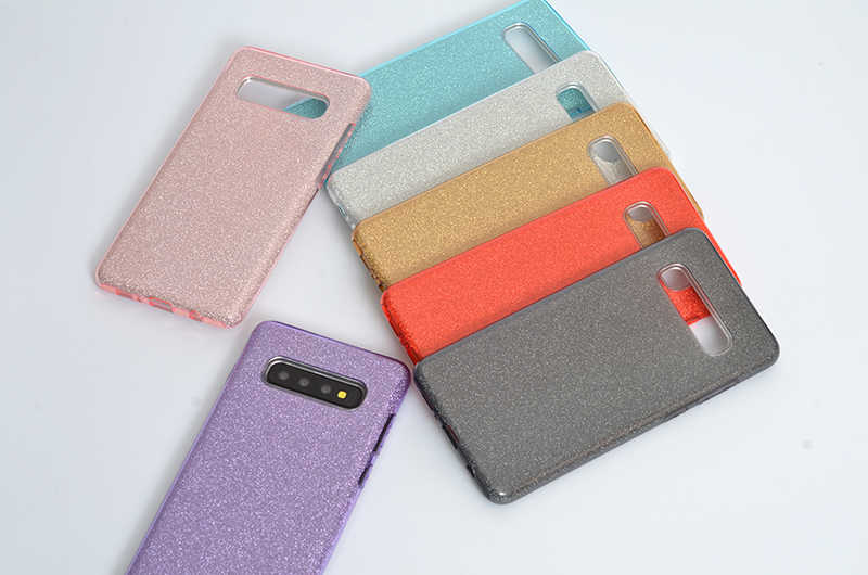 Samsung Galaxy S10 Plus Uyumlu Kılıf Zore Shining Silikon - 4
