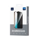 Apple iPhone 15 Pro Max Uyumlu Wiwu LLD302 3D Curved iPrivacy Parmak İzi Bırakmayan Temperli Cam Ekran Koruyucu - 2