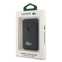 Lacoste Orjinal Lisanslı 2 Hazneli PU Pike Desenli İkonik Timsah Dokuma Logolu Magnetik Kartlık - 4