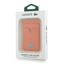 Lacoste Orjinal Lisanslı 2 Hazneli PU Pike Desenli İkonik Timsah Dokuma Logolu Magnetik Kartlık - 4