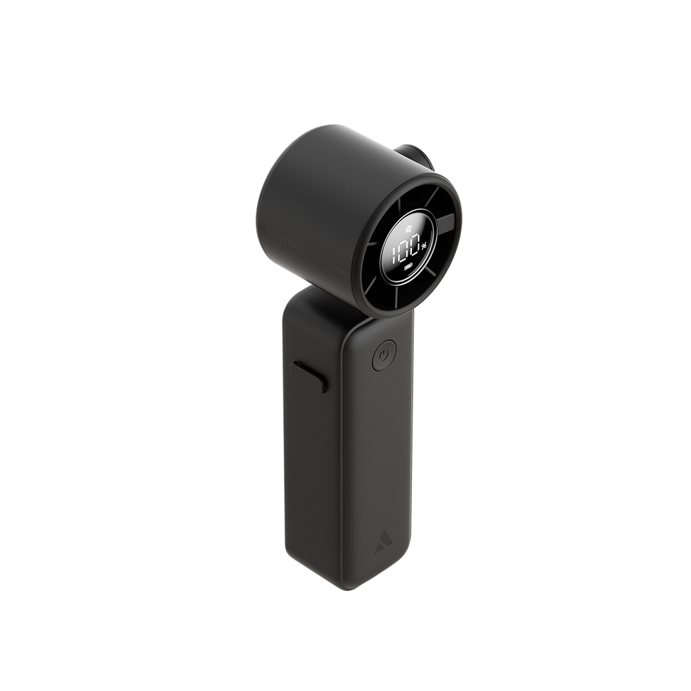 Aecooly PF04 Dijital LED Göstergeli 5 Kademeli Portatif Soğutucu El Fanı - 3