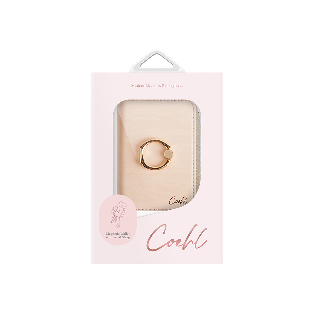Coehl Mirelle Serisi Fermuar Bölmeli Ring Standlı Magnetik Kartlık - 6
