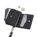 Coehl Mirelle Serisi Fermuar Bölmeli Ring Standlı Magnetik Kartlık - 4