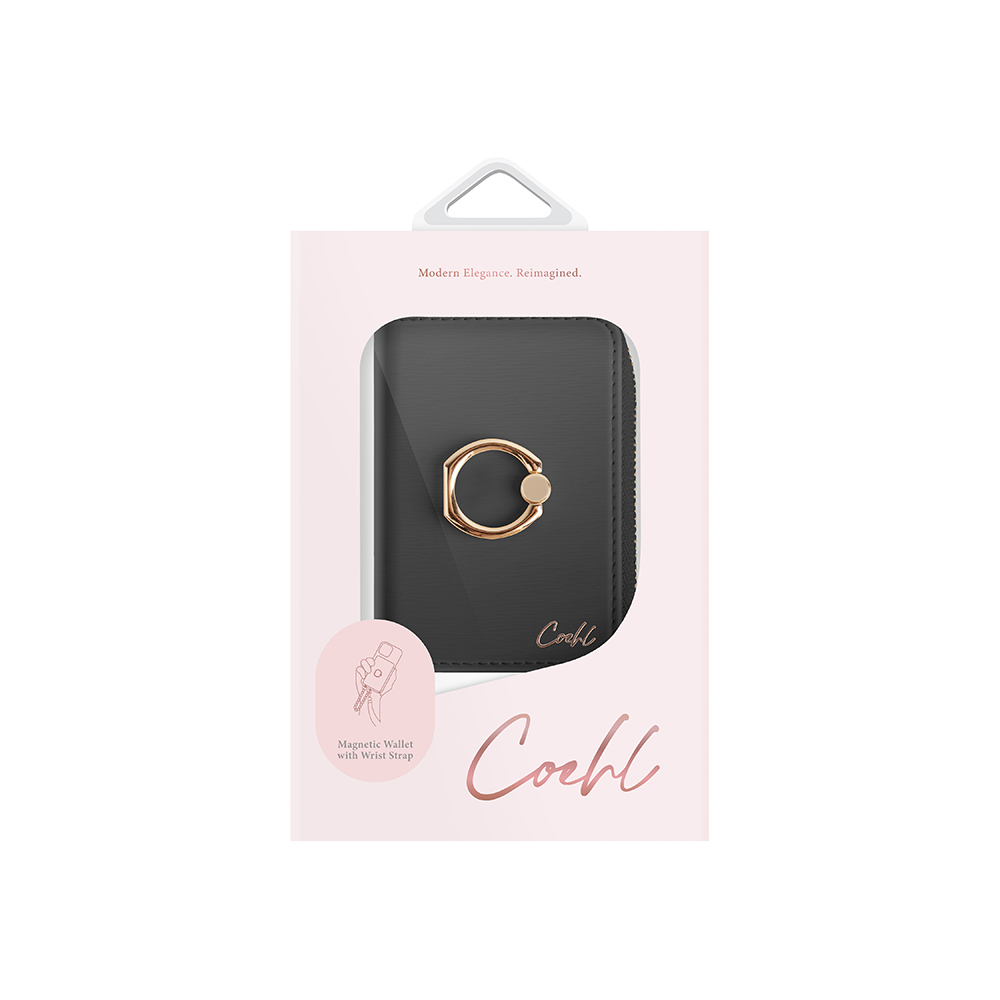 Coehl Mirelle Serisi Fermuar Bölmeli Ring Standlı Magnetik Kartlık - 6