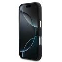 Apple iPhone 17 Pro Max Uyumlu Kılıf Guess Orjinal Lisanslı 4G Büyük Metal Kamera Çerçeveli PU Deri Resin Kapak - 4