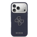 Apple iPhone 17 Pro Max Uyumlu Kılıf Guess Orjinal Lisanslı 4G Büyük Metal Kamera Çerçeveli PU Deri Resin Kapak - 2