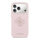 Apple iPhone 17 Pro Max Uyumlu Kılıf Guess Orjinal Lisanslı 4G Büyük Metal Kamera Çerçeveli PU Deri Resin Kapak - 2