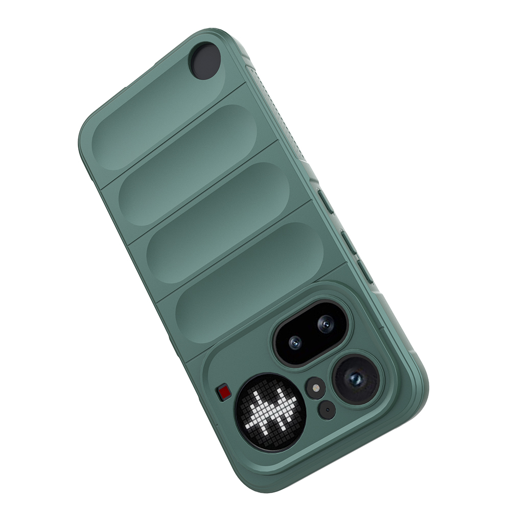 Nothing Phone 4A Pro Kılıf Esnek TPU Oyuklu Arka Yüzey Tasarımlı Zore Etnik Silikon Kapak - 3