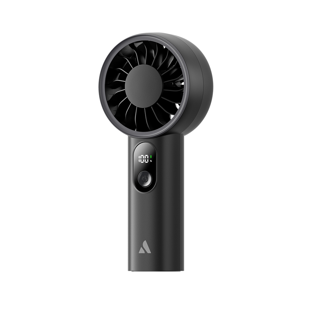 Aecooly PE01 Dijital LED Göstergeli 5 Kademeli Portatif Soğutucu El Fanı - 5