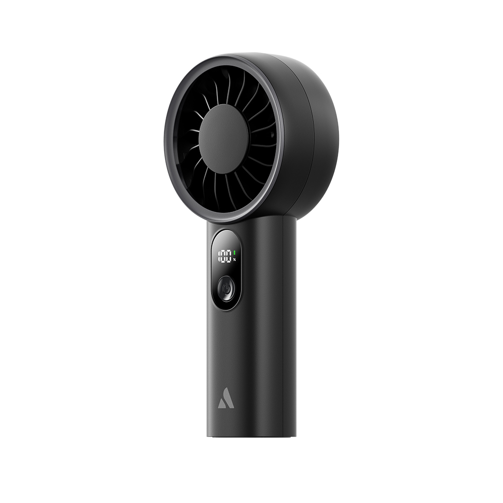 Aecooly PE01 Dijital LED Göstergeli 5 Kademeli Portatif Soğutucu El Fanı - 6