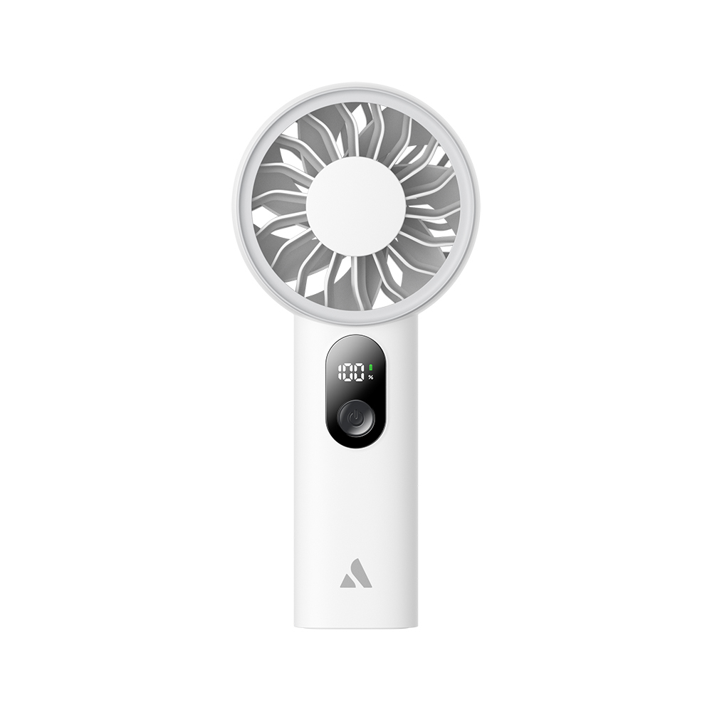 Aecooly PE01 Dijital LED Göstergeli 5 Kademeli Portatif Soğutucu El Fanı - 1