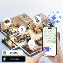 Micflip P055 Suya Dayanıklı iOS ve Android Cihazlar için Takip Özellikli Akıllı Kart - 2