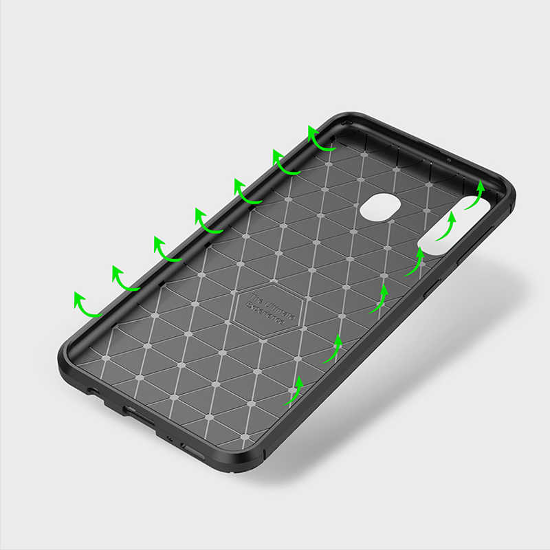 Samsung Galaxy M30 Uyumlu Kılıf Zore Negro Silikon Kapak - 8