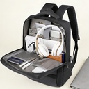 Go Des GD-6001 Nefes Alabilen Kumaş Şok Emici Omuz Askılı Laptop ve Notebook Sırt Çantası - 1