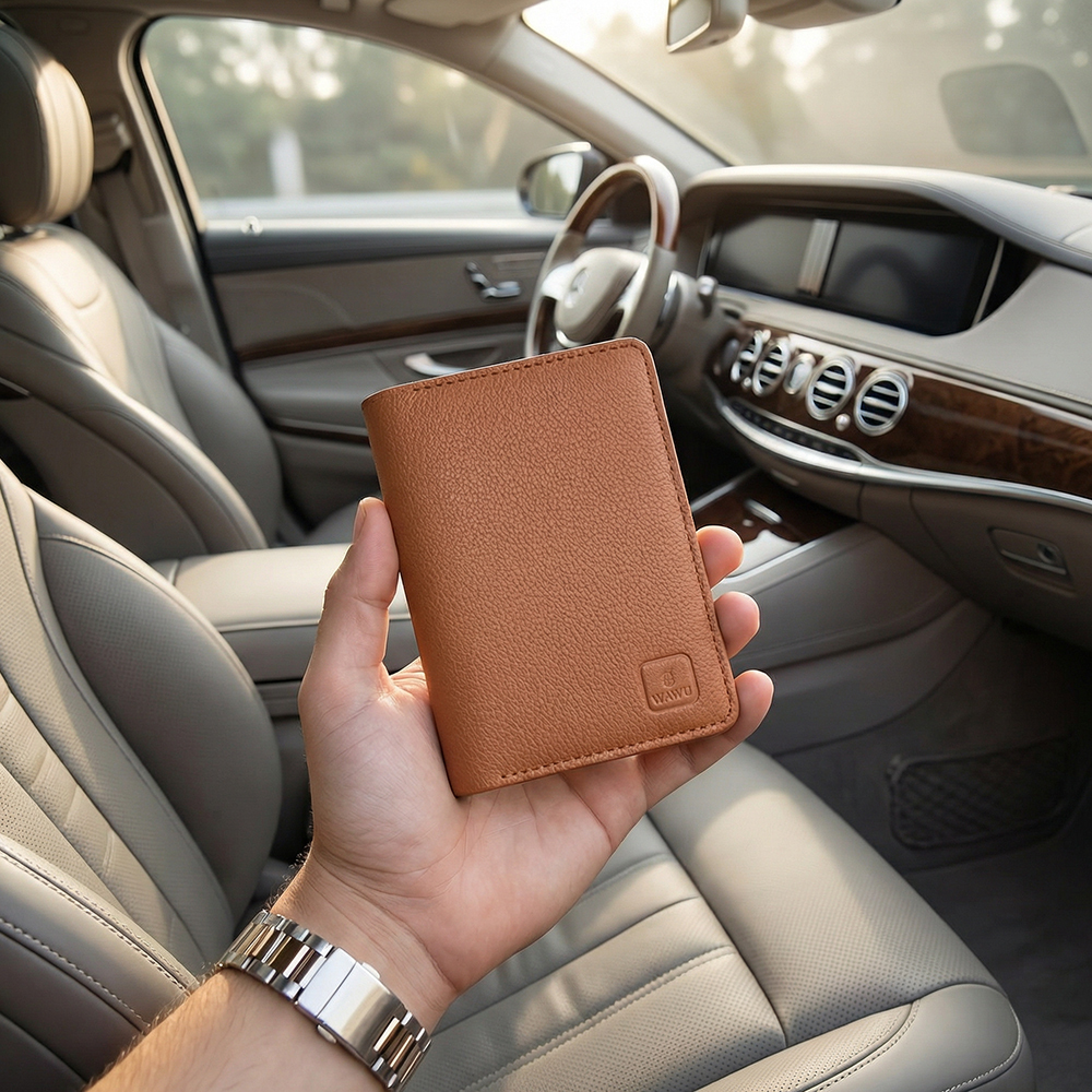 Wiwu Master Passport Wallet Pasaport RFID Özellikli Kart ve Sim Bölmeli PU Deri Cüzdan - 1