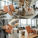 Wiwu Master Passport Wallet Pasaport RFID Özellikli Kart ve Sim Bölmeli PU Deri Cüzdan - 4