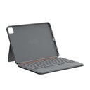 Apple iPad 10.9 2022 Uyumlu (5.Nesil) Wiwu MK-005 Combo 3in1 Kalem Bölmeli Klavyeli Standlı Kılıf - 4