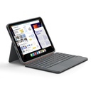 Apple iPad 10.9 2022 Uyumlu (5.Nesil) Wiwu MK-005 Combo 3in1 Kalem Bölmeli Klavyeli Standlı Kılıf - 5