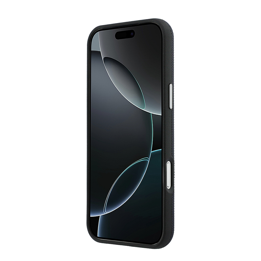 Apple iPhone 17 Pro Max Uyumlu Kılıf Lacoste Orjinal Lisanslı M-Safe Şarj Özellikli PVC Yarı Pike Desenli Arka Yüzey İkonik Timsah Dokuma Logolu Kapak - 4