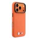 Apple iPhone 17 Pro Max Uyumlu Kılıf BMW Orjinal Lisanslı M-safe Şarj Özellikli Standlı Metal Kamera Çerçeveli M Logolu PU Deri Kapak - 3