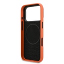 Apple iPhone 17 Pro Max Uyumlu Kılıf BMW Orjinal Lisanslı M-safe Şarj Özellikli Standlı Metal Kamera Çerçeveli M Logolu PU Deri Kapak - 6