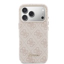 Apple iPhone 17 Pro Uyumlu Kılıf Guess Orjinal Lisanslı M-safe Şarj Özellikli Script Yazı Logolu 4G Desenli Kapak - 2