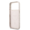 Apple iPhone 17 Pro Uyumlu Kılıf Guess Orjinal Lisanslı M-safe Şarj Özellikli Script Yazı Logolu 4G Desenli Kapak - 6
