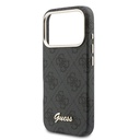 Apple iPhone 17 Pro Max Uyumlu Kılıf Guess Orjinal Lisanslı M-safe Şarj Özellikli Script Yazı Logolu 4G Desenli Kapak - 5
