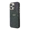 Apple iPhone 16 Pro Max Uyumlu Kılıf Guess Orjinal Lisanslı M-safe Şarj Özellikli Yazı Logolu Python Desenli Kapak - 3