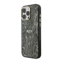 Apple iPhone 16 Pro Max Uyumlu Kılıf Guess Orjinal Lisanslı M-safe Şarj Özellikli Yazı Logolu Python Desenli Kapak - 3
