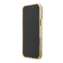 Apple iPhone 16 Pro Max Uyumlu Kılıf Guess Orjinal Lisanslı M-safe Şarj Özellikli Üçgen Logolu Simli Leopar Desenli Kapak - 5