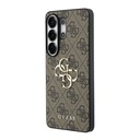 Samsung Galaxy S26 Ultra Uyumlu Kılıf Guess Orjinal Lisanslı PU Deri Büyük Metal Logo Dizaynlı Kapak - 1