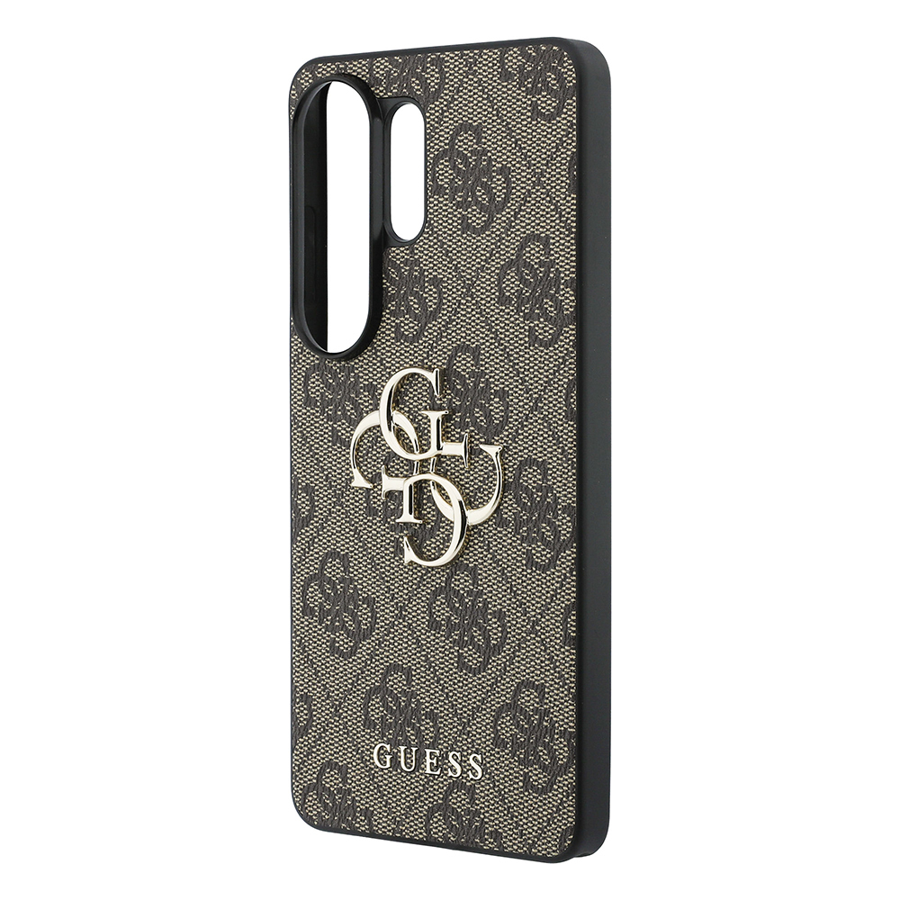 Samsung Galaxy S26 Ultra Uyumlu Kılıf Guess Orjinal Lisanslı PU Deri Büyük Metal Logo Dizaynlı Kapak - 5