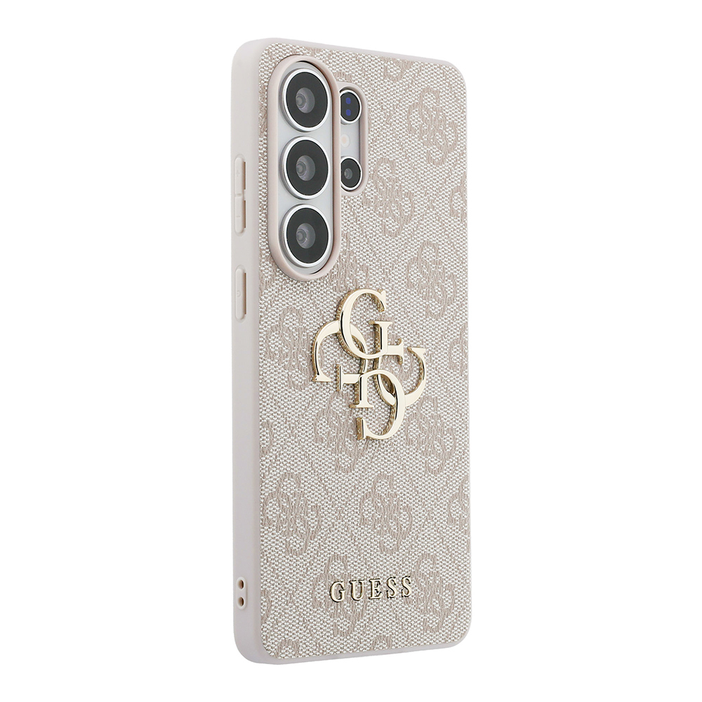 Samsung Galaxy S26 Ultra Uyumlu Kılıf Guess Orjinal Lisanslı PU Deri Büyük Metal Logo Dizaynlı Kapak - 3