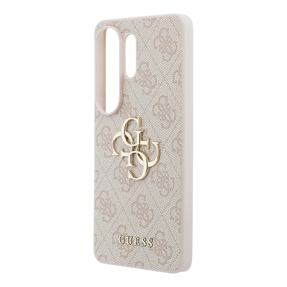 Samsung Galaxy S26 Ultra Uyumlu Kılıf Guess Orjinal Lisanslı PU Deri Büyük Metal Logo Dizaynlı Kapak - 5