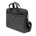 Guess Orjinal Lisanslı Sıcak Damgalı 4G Desenli Üçgen Logolu Omuz Askılı 15-16 inç Laptop Çantası - 1
