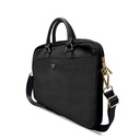 Guess Orjinal Lisanslı Naylon Kumaş Metal Üçgen Logolu Omuz Askılı 15-16 inç Laptop Çantası - 2