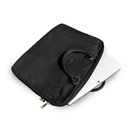 Guess Orjinal Lisanslı Naylon Kumaş Metal Üçgen Logolu Omuz Askılı 15-16 inç Laptop Çantası - 3