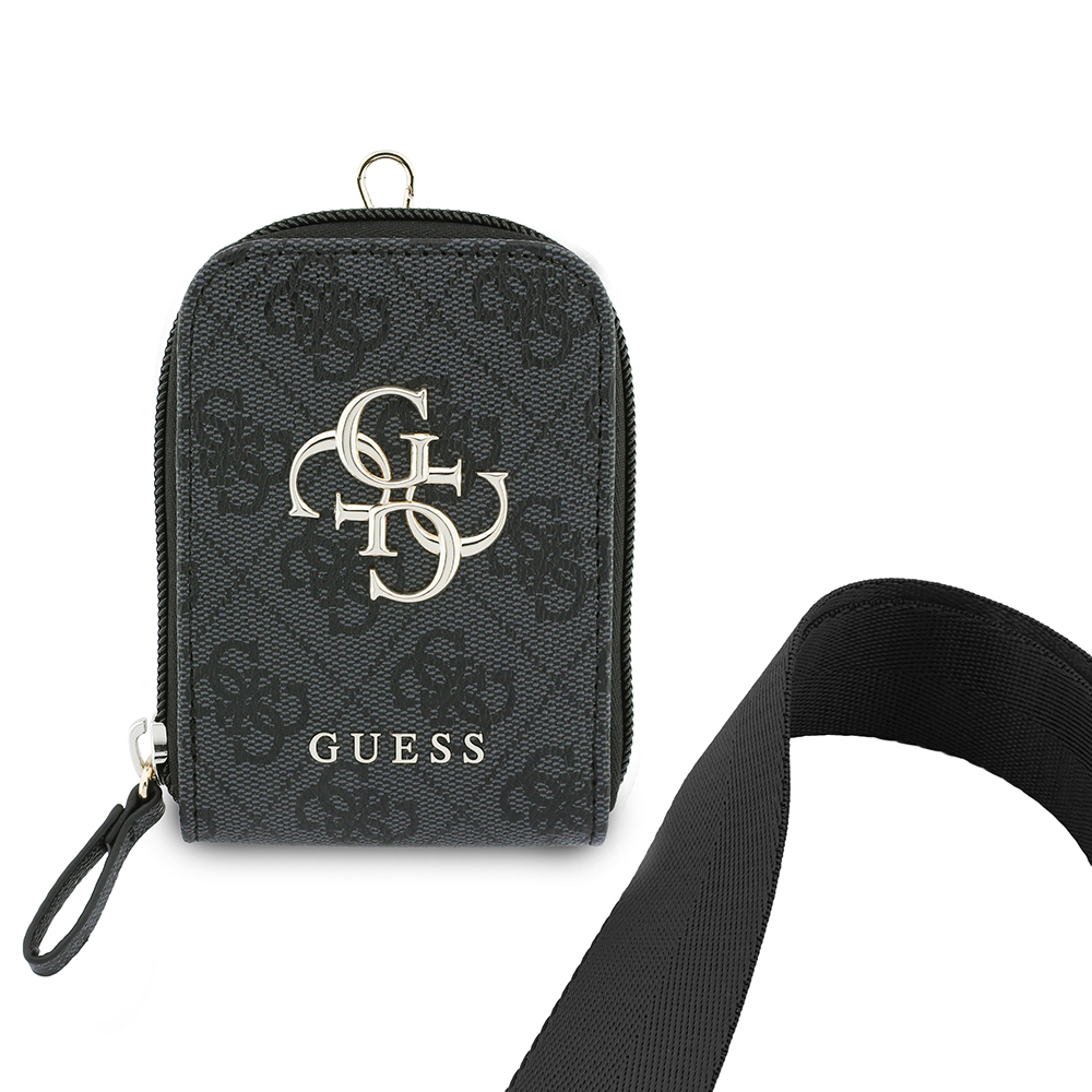Guess Orjinal Lisanslı 4G Desenli Büyük Metal Logolu Omuz Askılı Purse El Çantası - 1